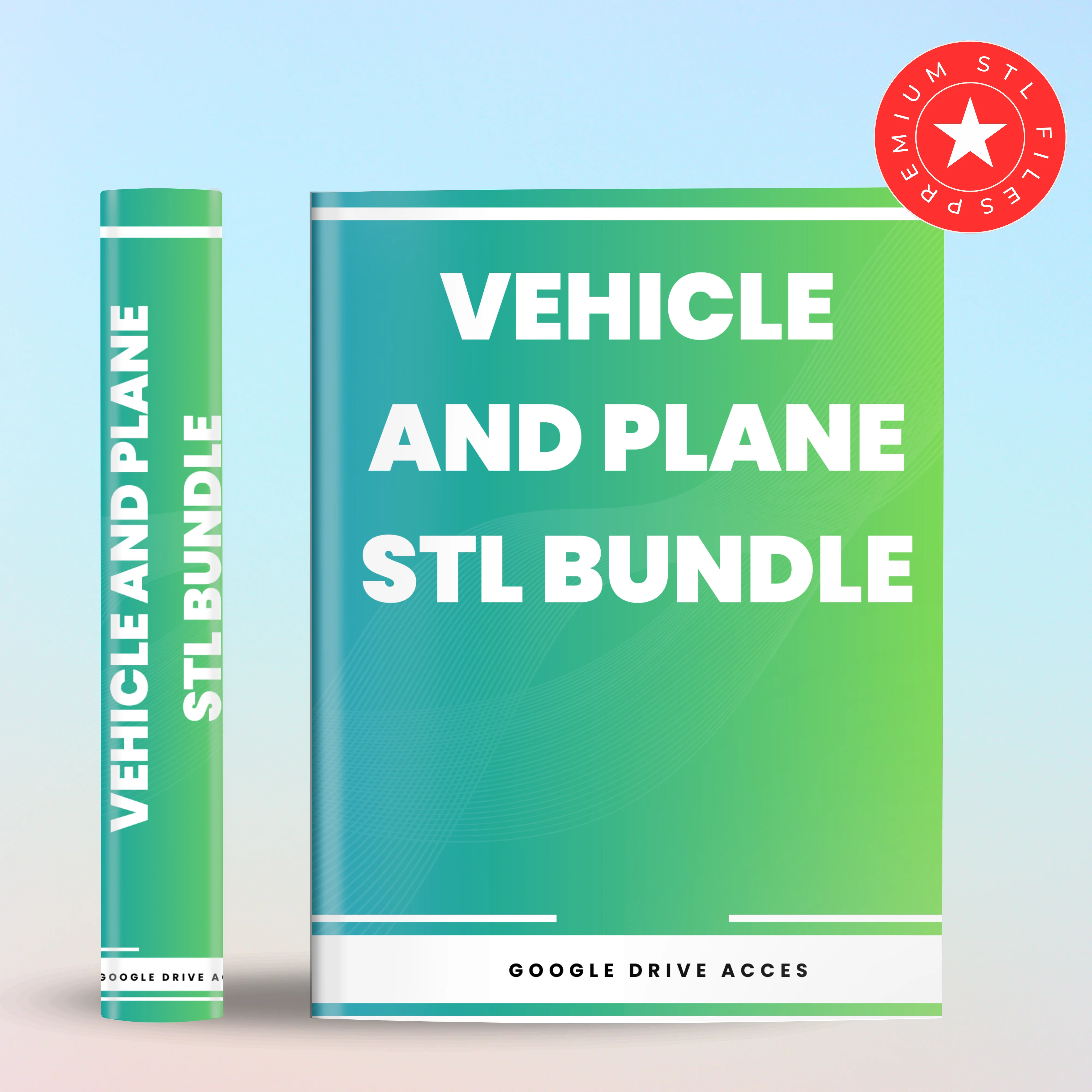 VEHICLE AND PLANE STL Bundle - High-Quality Stl Files